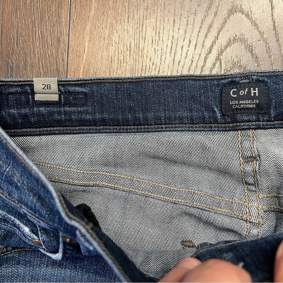 citizen of humanity rocket high rise skinny with bottom studs SZ 28/6 - Picture 6 of 12